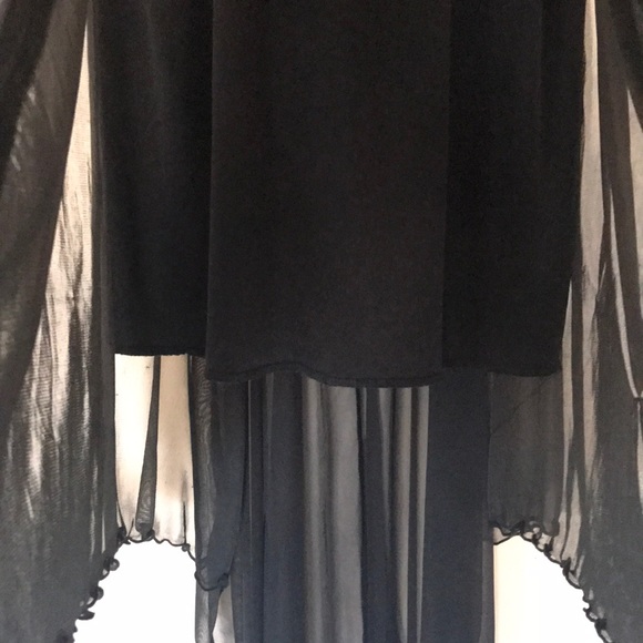 🍁4 for $25 Strapless sequined black dress - Picture 4 of 7